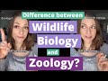 Zoology and wildlife biology difference between them