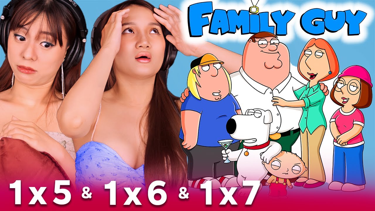 Asian Girls React | Family Guy Season 1 | Ep 5, 6 & 7 (Family Guy Reaction)