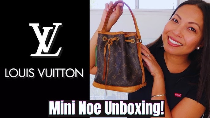 Since mini bags are in. What do we think of the Nano Noe? #louisvuitto, Louis Vuitton Bags
