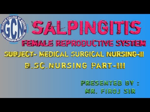 Video: Salpingitis - årsager Og Symptomer På Salpingitis