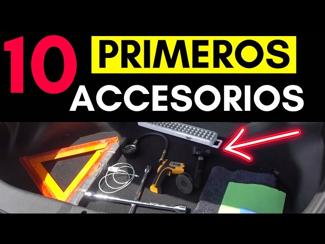 Los 10 ACCESORIOS que DEBES COMPRAR PRIMERO para tu AUTO (MUY ESENCIALES) 