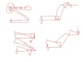 draw bending moment diagram without calculation  رسم العزوم بدون حسابات