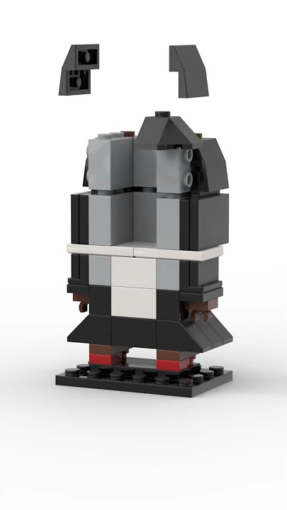Sister Act (Whoopi Goldberg) LEGO Custom Brickheadz | Satisfying Building Animation
