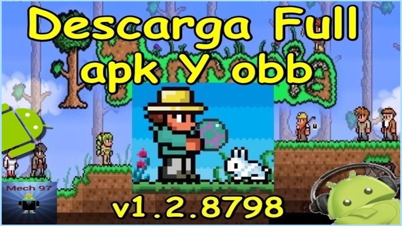 Descarga Terraria v1.2.8798 apk + obb Full Para Android Gratis  YouTube