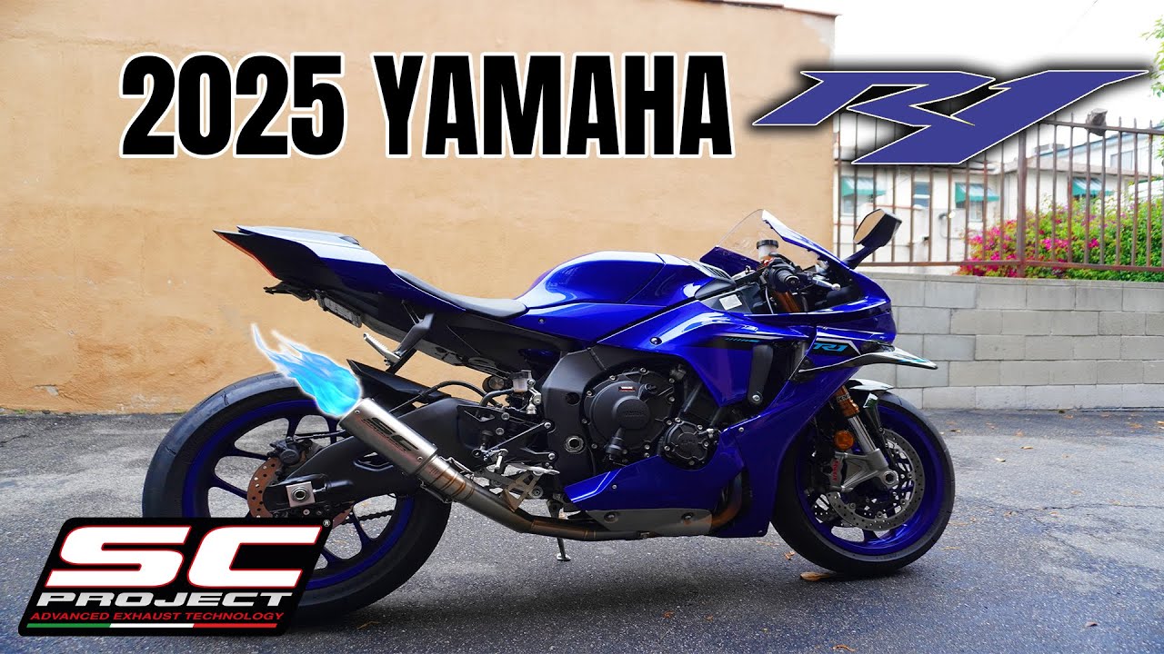 Sc Project Exhaust For R1 SC Project CR-T Exhaust Install & Sound Test | 2025 Yamaha R1 - YouTube