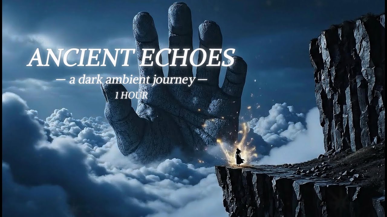 Ancient Echoes: A Dark Ambient Journey ☁️ Atmospheric Fantasy Music - 1 Hour