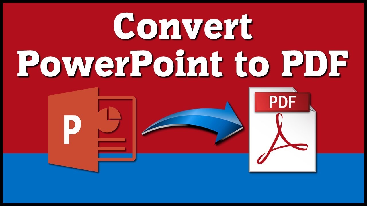 powerpoint presentation to pdf