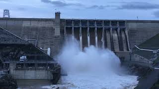 Folsom Dam - 60,000 cfs release - 01/11/2017