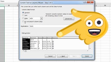 Use Text to Columns Convert Dates Stored as Text