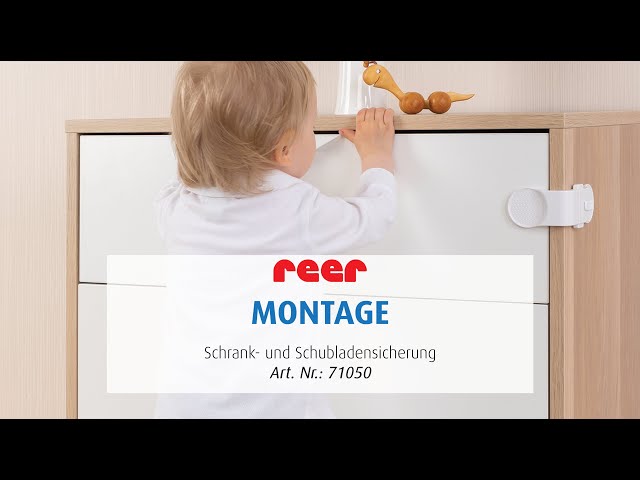 Reer - 71010 Schrank- und Schubladensicherung mit Montagehilfe