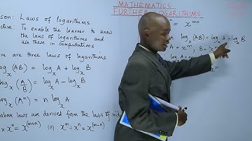 LAWS OF LOGARITHMS L2