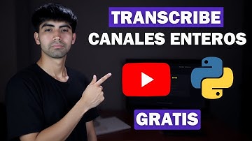Transcribí un Canal Completo con Python