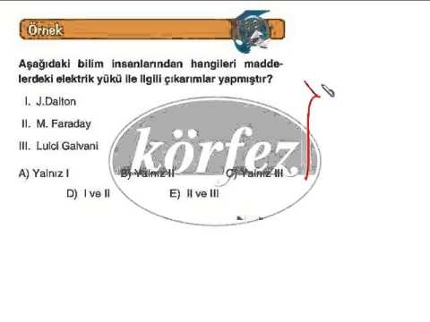 YGS-LYS Atom Ve Yapısı 1 Bolum