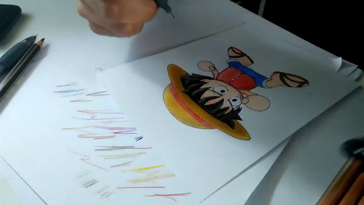 Drawing - From: Jump Stadium (luffy / One pice)