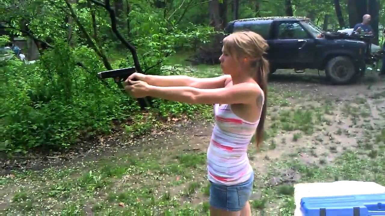 Too Hot To Handle Gun Casing Falls Down Girls Shirt Youtube