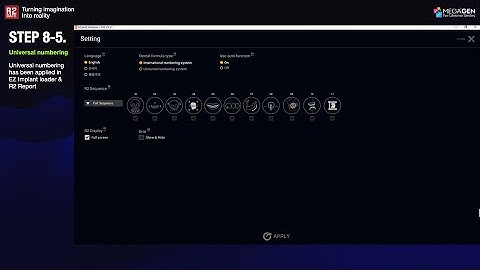[EN] R2GATE Stand Alone update: Step. 8-5 Universal Numbering system