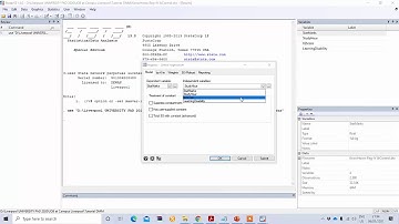 Performing a linear regression using Stata