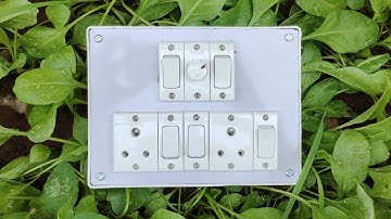 5 switch 2 socket 1 regulator board wiring