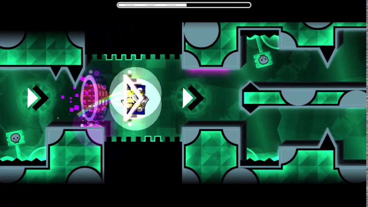 Reward hack geometry dash
