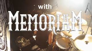 Memoriam - &quot;To The End&quot; Live At Bloodstock festival August 2021. Spike T Smith Drum Cam.