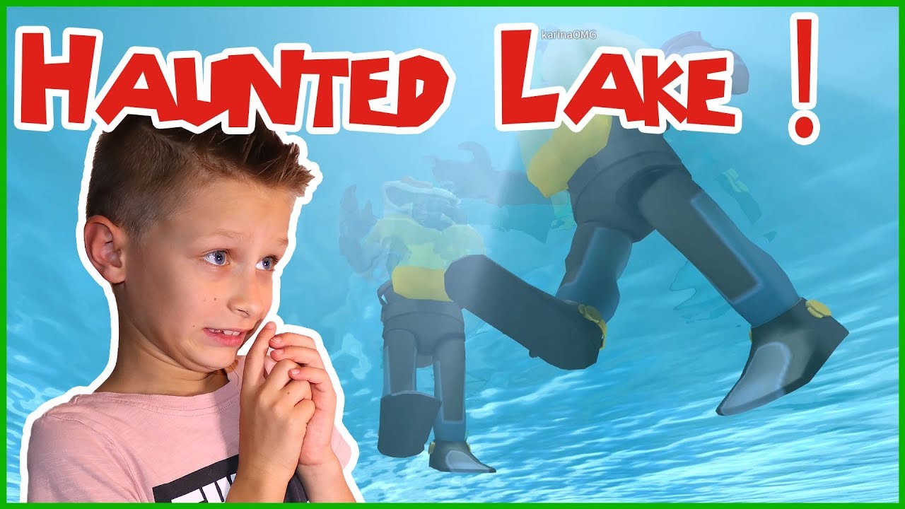 Scuba Diving At A Haunted Lake Ft Karinaomg Youtube - karina omg roblox scary