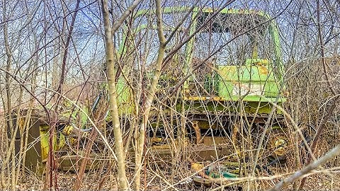 TEREX 82-20 bulldozer sitting 30 years - WILL it START? 