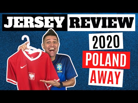 CLASSIC MEETS MODERN! Nike 2020 Poland Away Jersey Review + Unboxing
