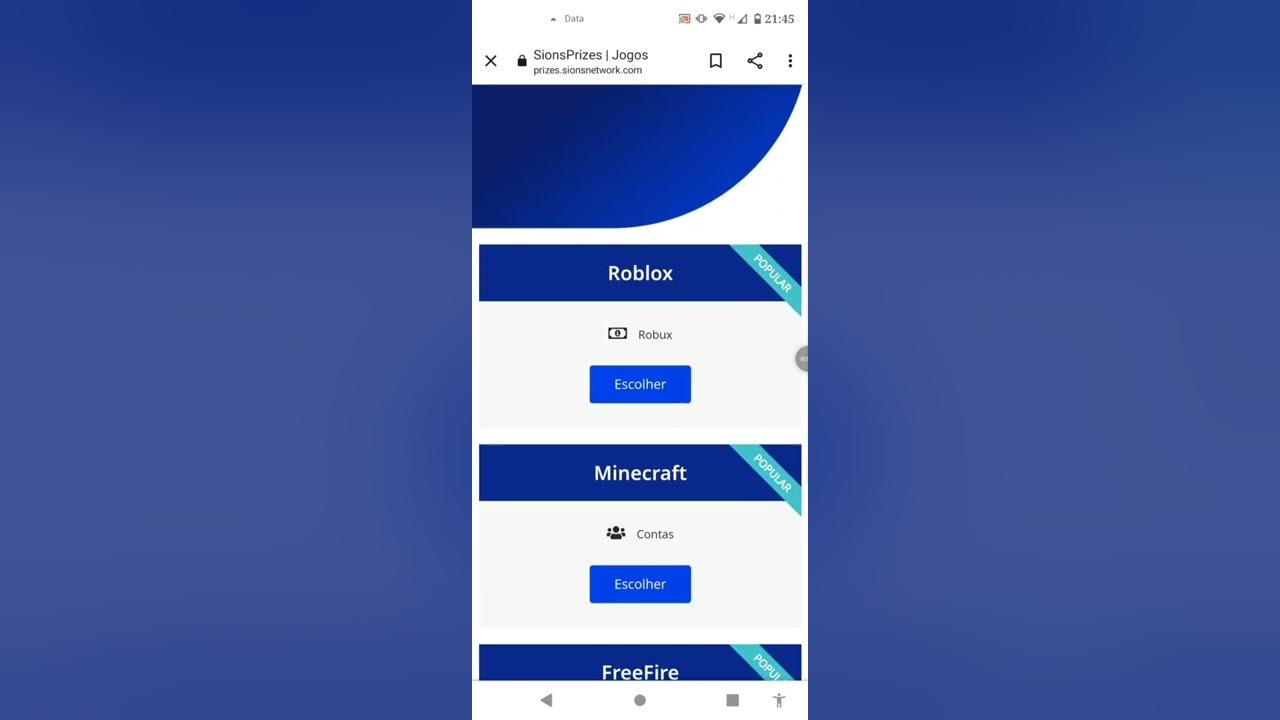 como ganhar robux grátis pela sions prize 