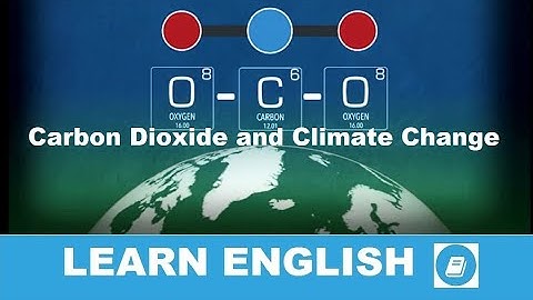 Carbon Dioxide and Climate Change – English Explainer Video