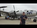 Conversations with a B29 Super Fortress Flight Engineer - and B29 Walk Around all in 4k