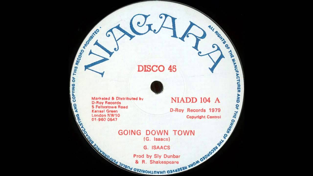 12'' Gregory Isaac - Going Down Town 12'' Gregory Isaac - Going Down Town