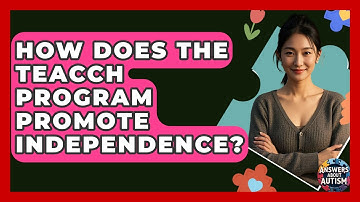 How Does The TEACCH Program Promote Independence? - Answers About Autism
