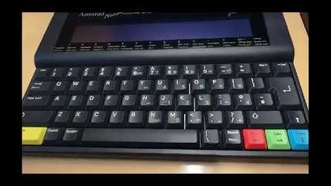 Classic Computer -  Amstrad NC100