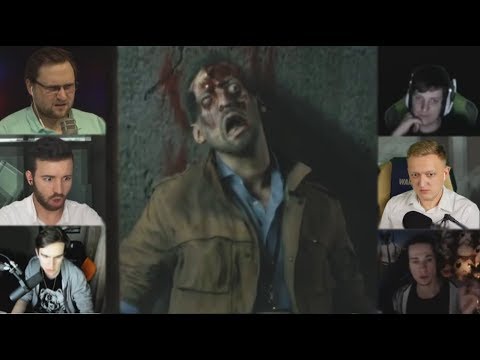 Видео: "Реакции Летсплейщиков" на Смерть Информатора из Resident Evil 2 Remake