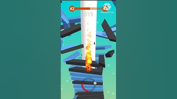 Stack Ball Gameplay || Level 42 || #shorts #youtubeshorts #trendingshorts #ytshorts