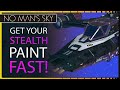 Stealth paint as fast as possible  no mans sky adrift expedition phase 1 step by step speed guide