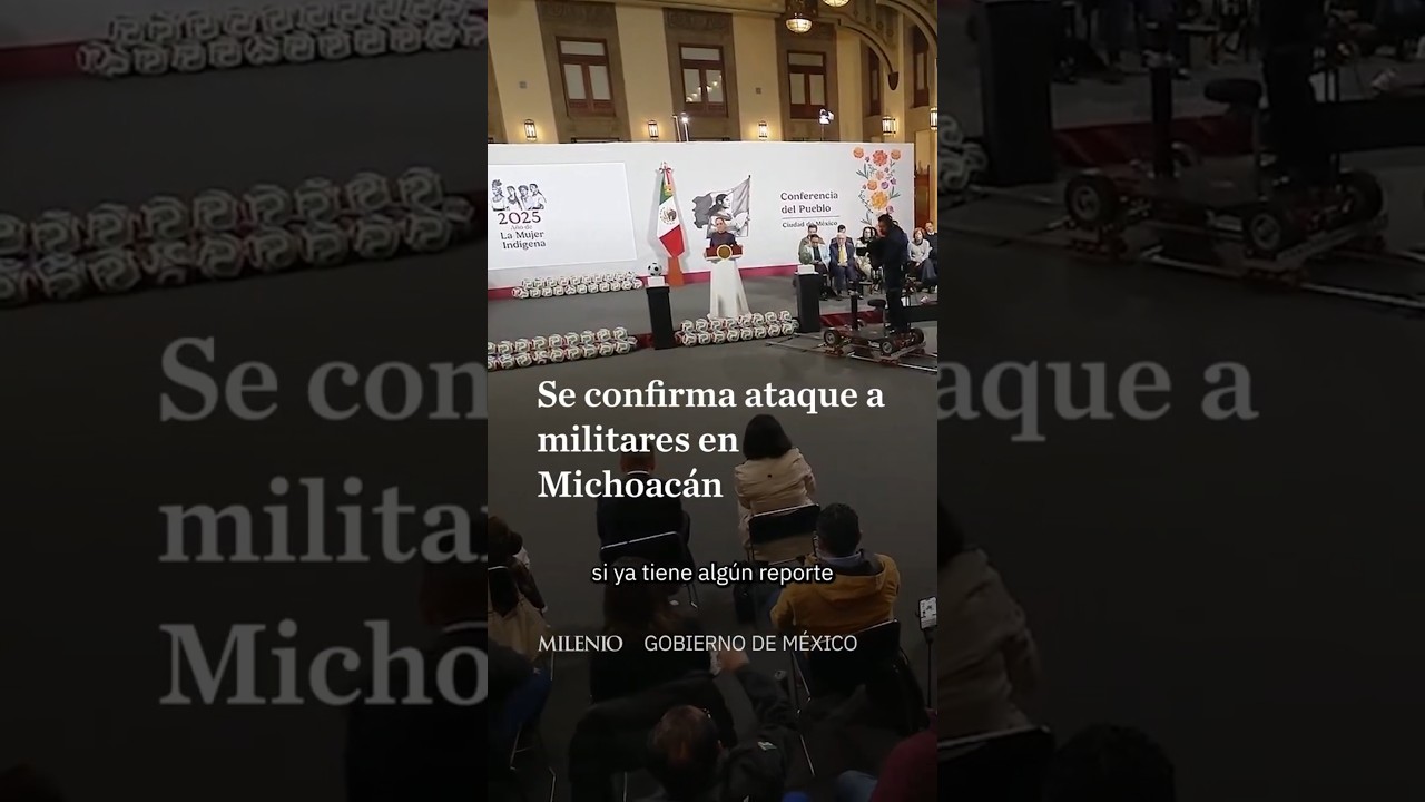 Reportan agresión a soldados en Michoacán; autoridades darán detalles