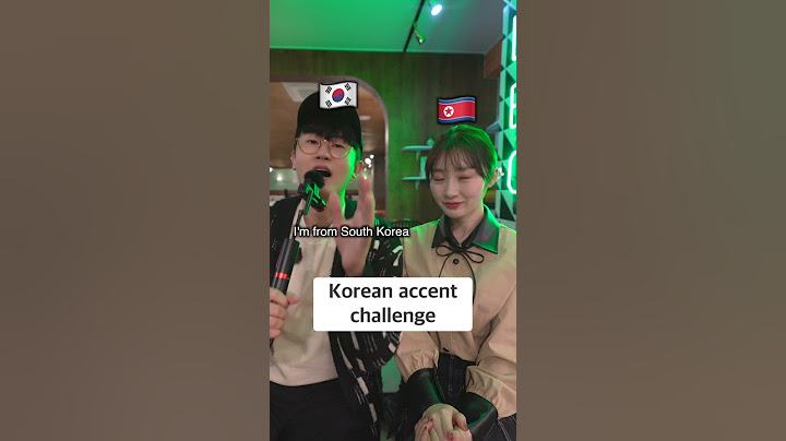 South Korean man VS North Korean girl