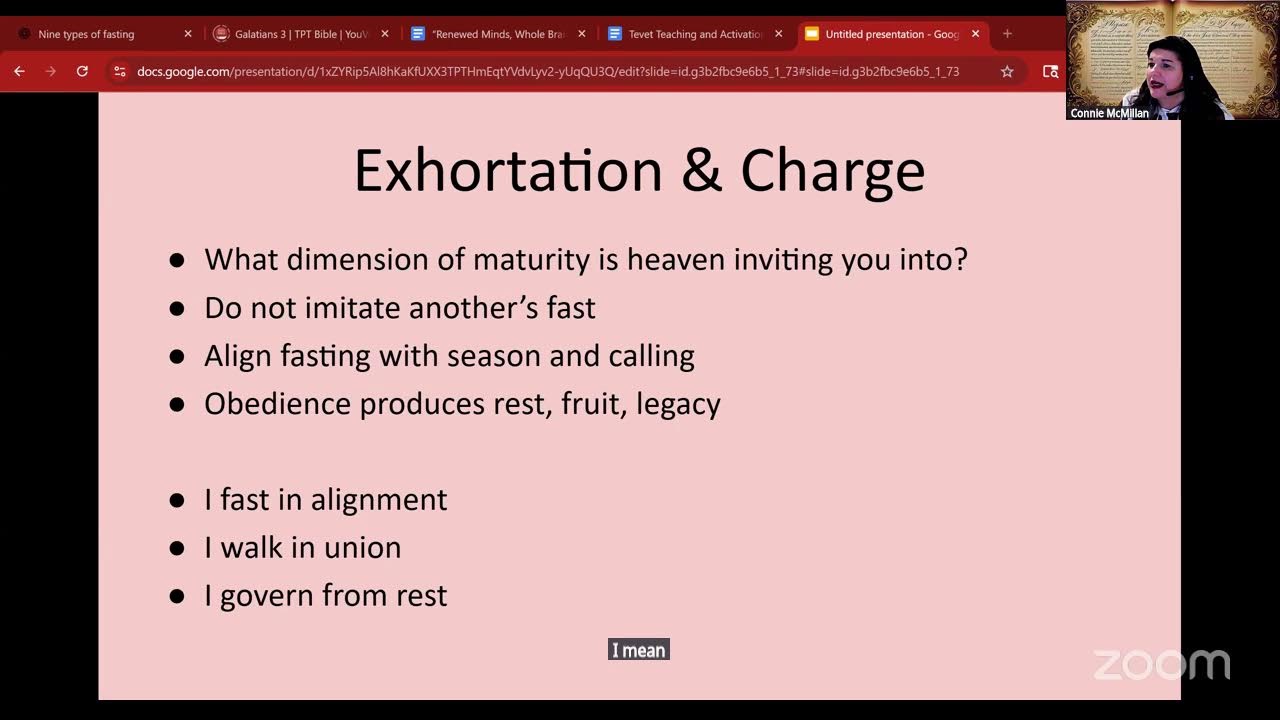 Intentional Biblical Fasting