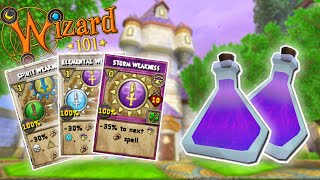 Wizard101: NEW World Elixirs and Spells!!