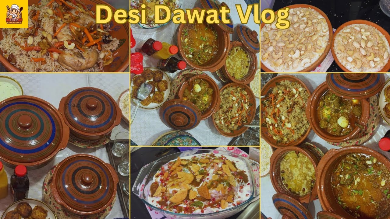 Matti Ki Khushboo, Desi Khana | Traditional Dawat Vlog | Pakistani Food in Dubai