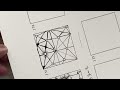 100 DP 2026 J- 31 - Nature organique - Semaine 5 - Zentangle pour débutant - Patience