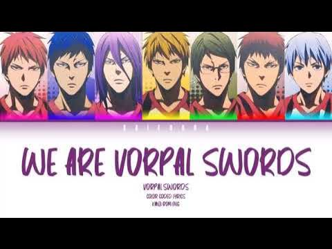 we are vorpal swords - vorpal swords color coded lyrics (kan/rom/eng)