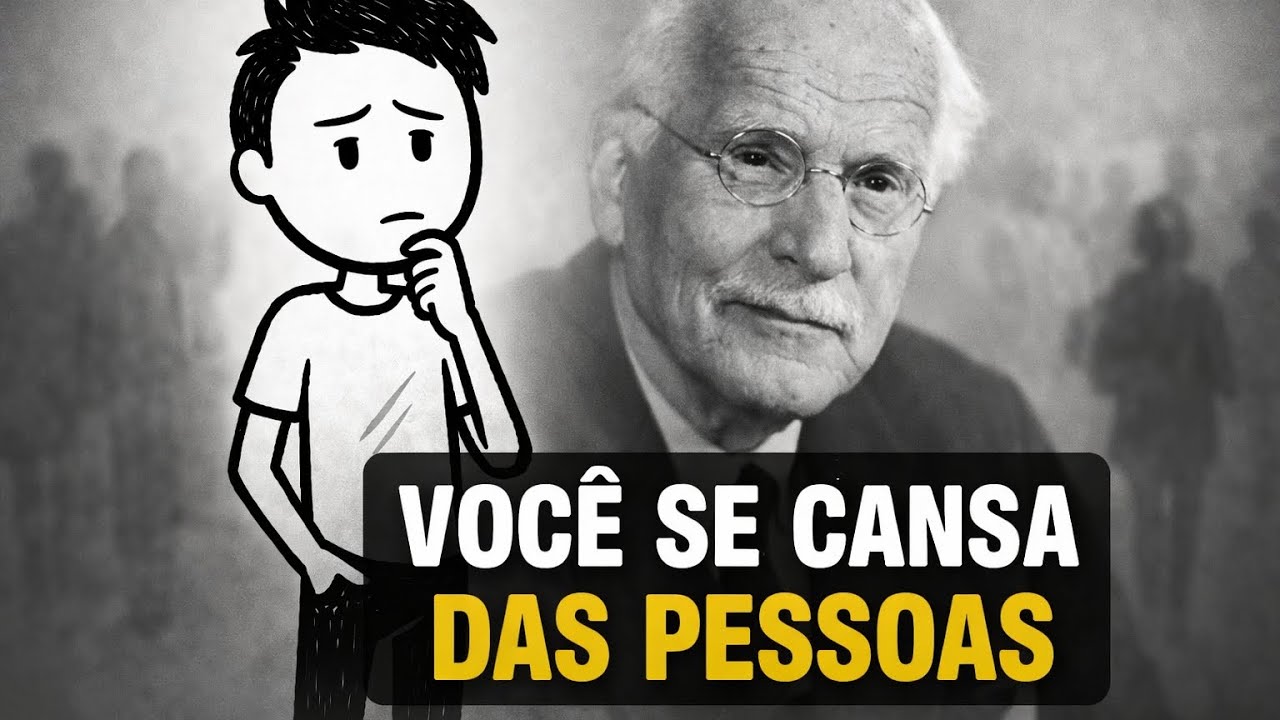 Se Você Se Cansa Fácil das Pessoas, Isso Não É Antissocialidade — É Psicologia Profunda | Carl Jung