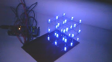 3*3*3 LED Cube using Arduino Mega - Easy Course for Beginners