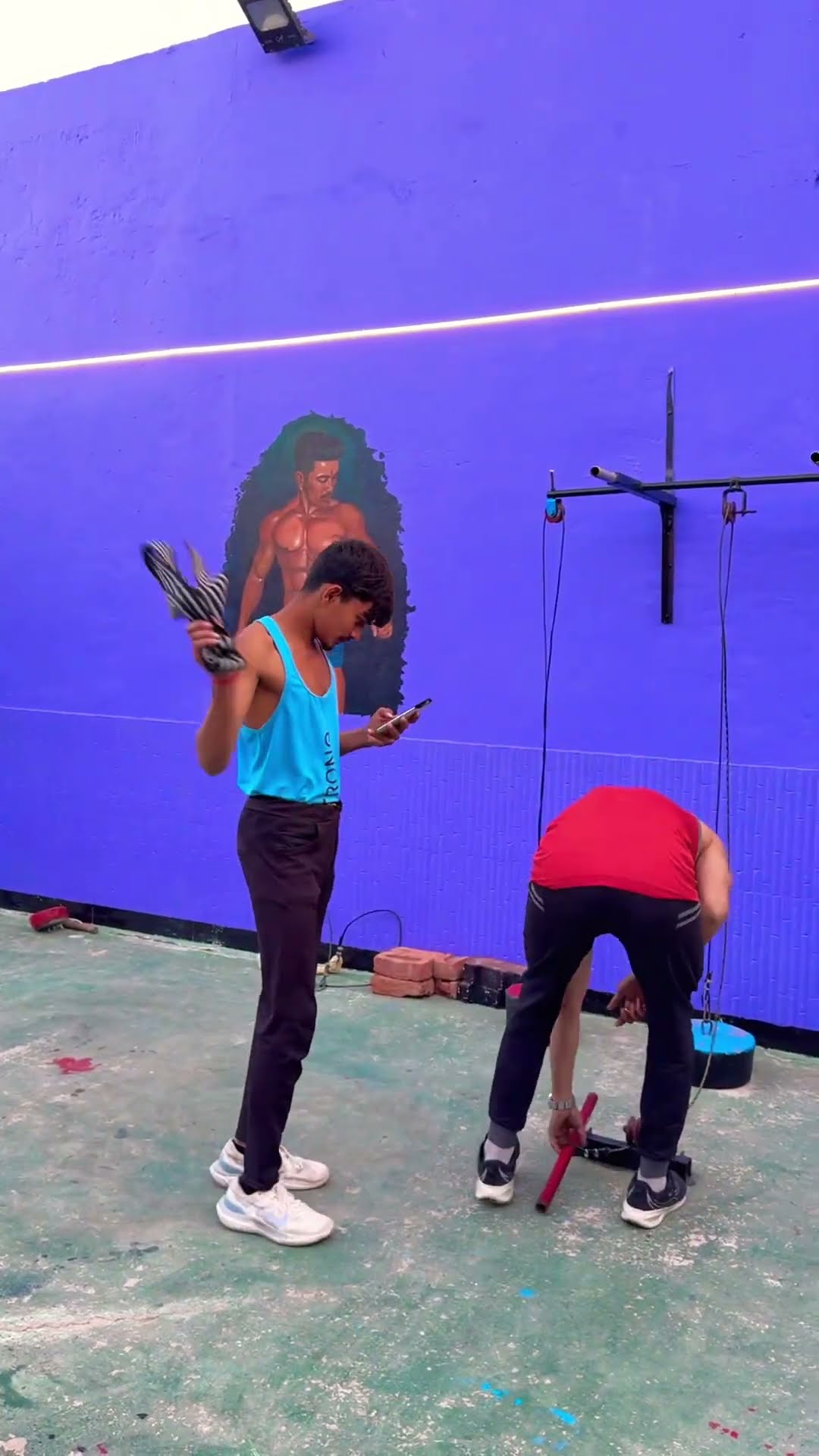 Aesa gym trainer ???? #shortvideo #funnyvideo #short #youtubeshorts
