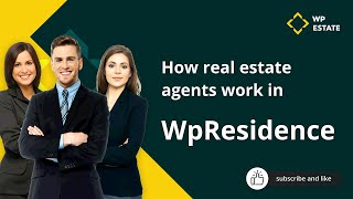 How Real Estate Agents work in WpResidence Theme