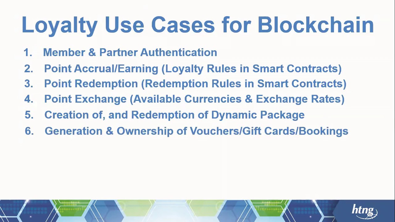 HTNG Blockchain Series: Loyalty Use Cases