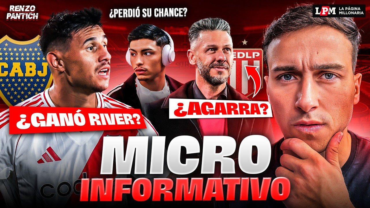 🚨🚍Popurrí informativo con MUCHA DATA de RIVER: Bareiro, Ruberto, Driussi, Demichelis y más...