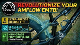Sicomtb Rear Mudguard hugger for Amflow PX Carbon EMTB Mountain Bike @sicomtbproducts